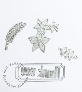 Thank you-4 Dies for this Thank You card