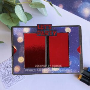 Closed Theatre fold card