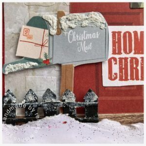 Close up picture from the torn paper snow