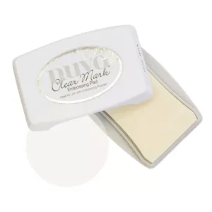 Nuvo Clear Mark Embossing ink.