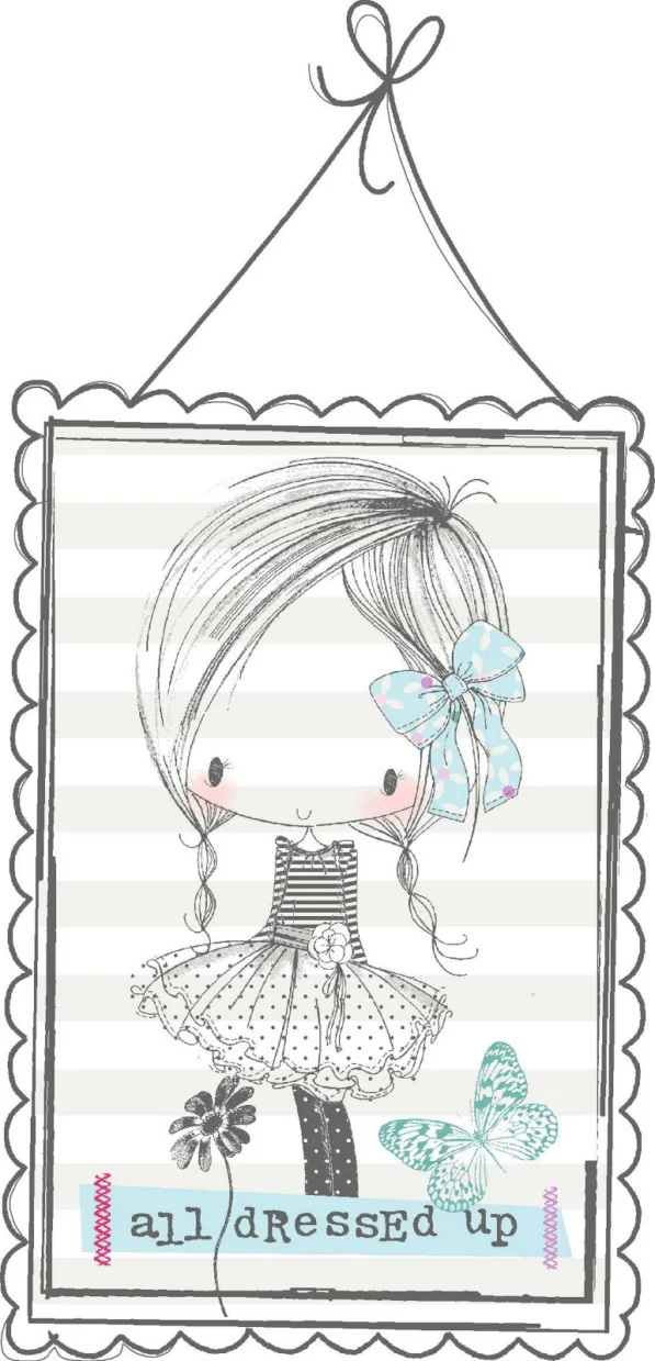 Logo All Dressed Up Stamps