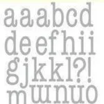 Alfabeth-letter-stans-kleine-letters-Craft-Emotions Alfabeth letter stans kleine letters Craft emototions