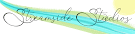 The logo of Streamside studios with green and blue colours