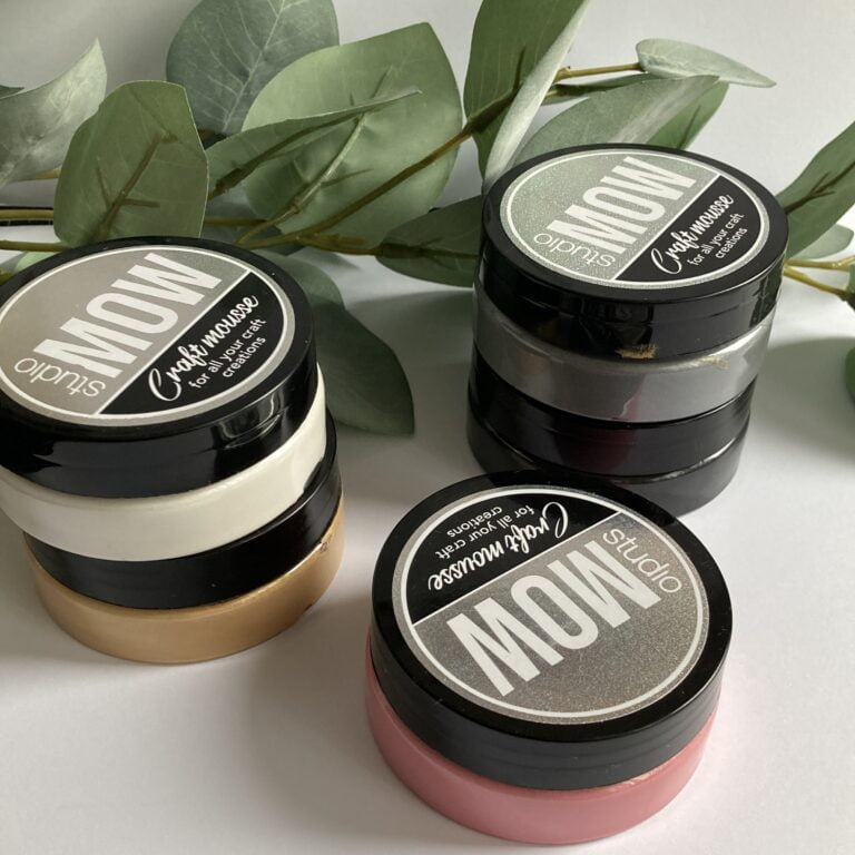 picute of the top of the jarns with the Crafting Mousse Studio Mow.