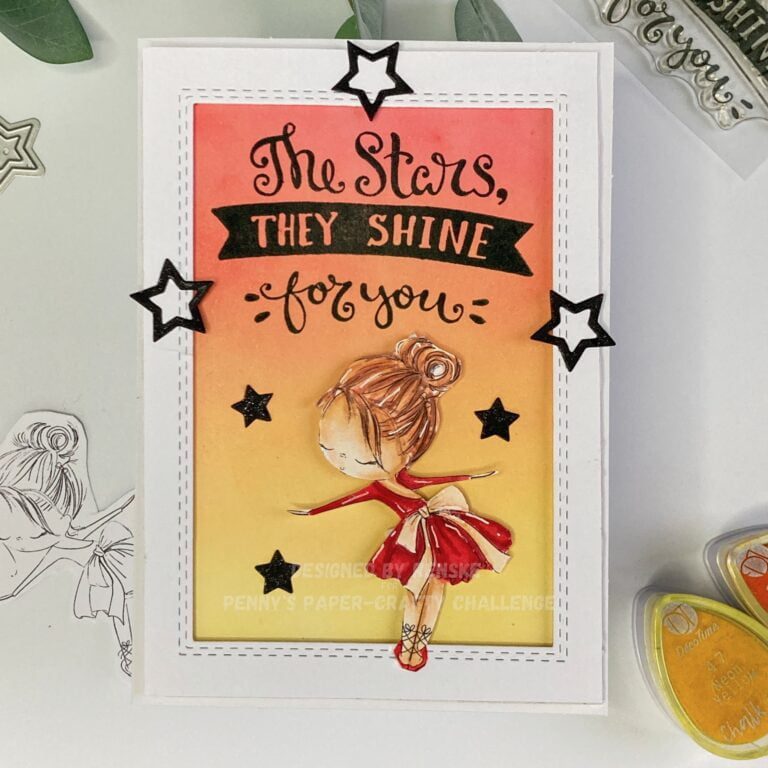 stunning handmade ballerina card featuring an elegant ballerina design in a vibrant red dress with intricate details.