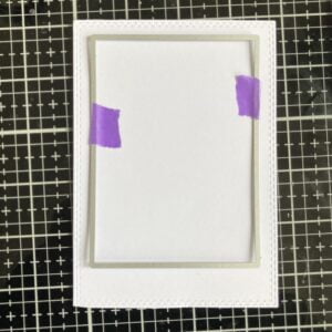 Picture-partial-diecutting-top-of-the-frame Picture showing how to place the rectangle die.