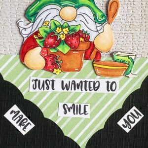 close up picture of the made table cloth