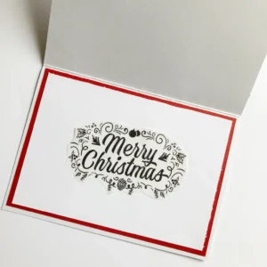 Inside of the Hot Chocolate Christams card Iniside of the Hot Chocolate Christmas card with the sentiment Merry Christmas