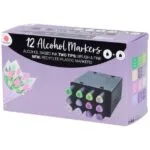 Twinmarkers Decotime Picture of the twinmarkers en alcohol markers van Decotimecraft