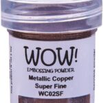 Wow Embossing powder Metatlic Copper Super Fine